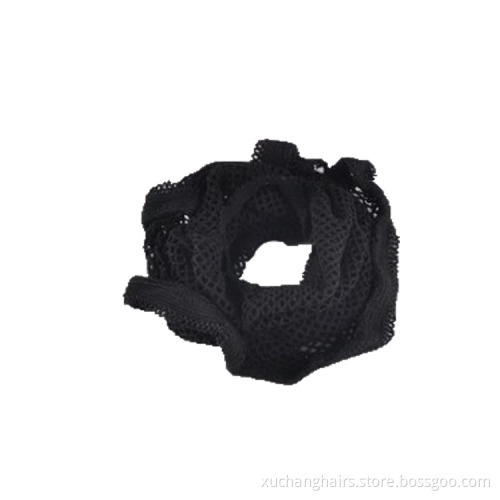 Usexy Durable Stretchable Mesh Weaving Free Size Elastic Hair Net Wig Liner Cap with Black Beige